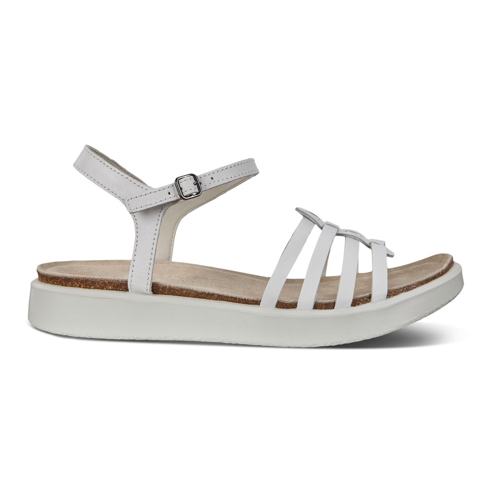 Sandalias Mujer - ECCO Corksphere Strappy - Blancos - LTZ194803